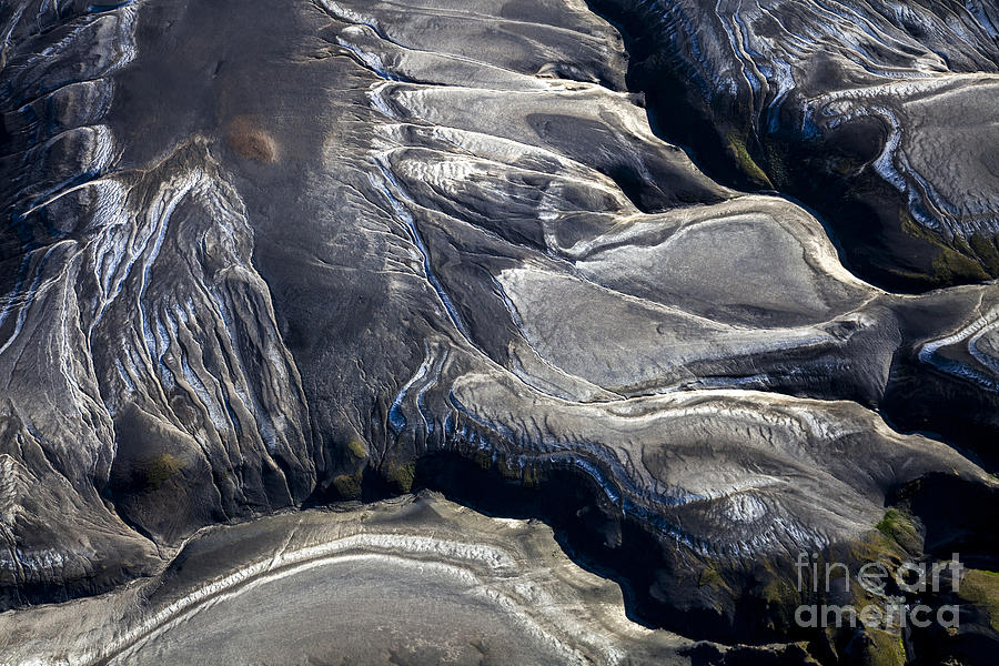 Aerial photography iceland Photograph by Gunnar Orn Arnason