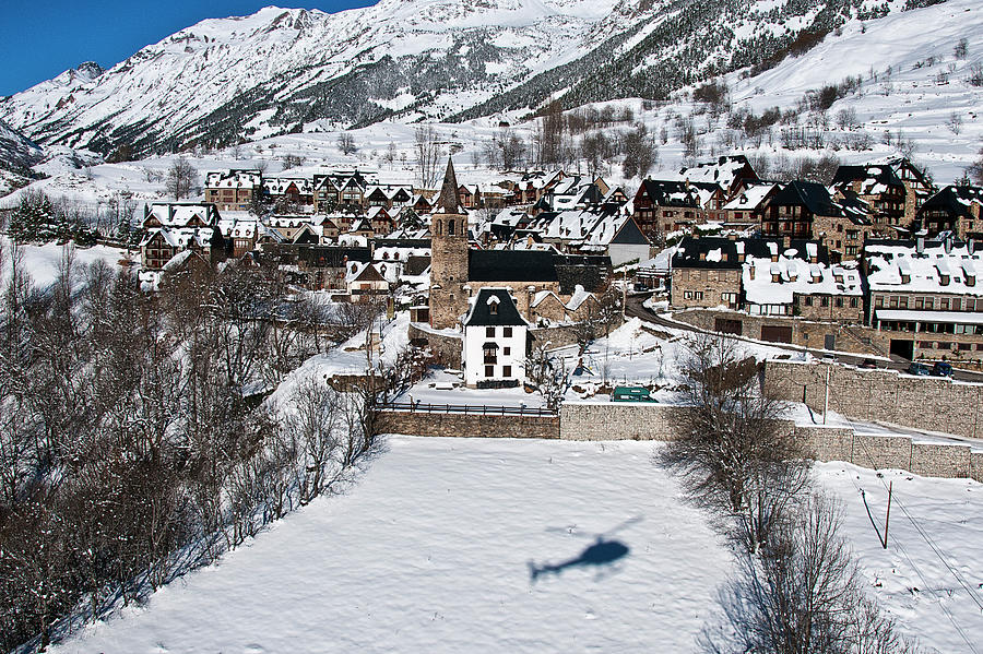 Aerial Photography Ogf Bagergue Village Photograph by Angel P.s.