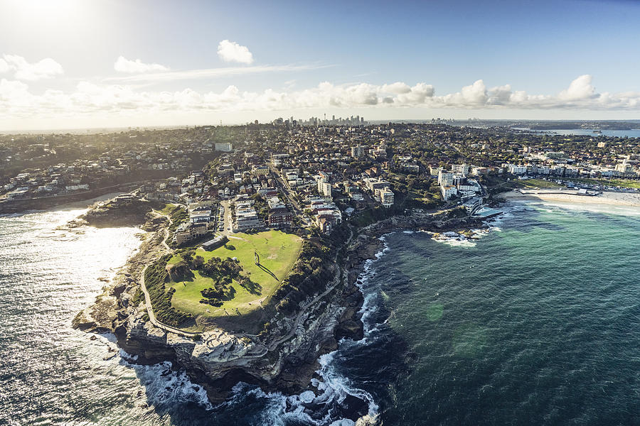Aerial Shot Of South Head Photograph by Chinaface