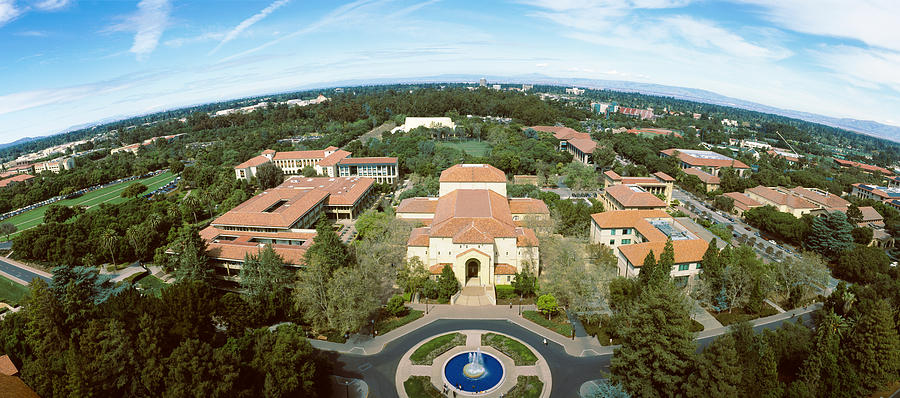 Aerial, Stanford University, Stanford Photograph by Panoramic Images