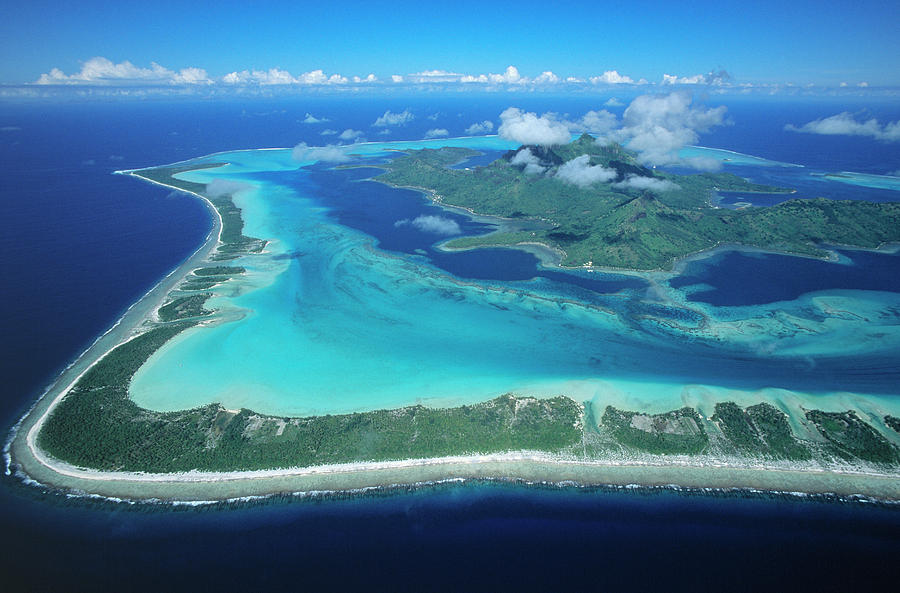 Barrier Reef Around Bora Bora Photograph by Martin Kers