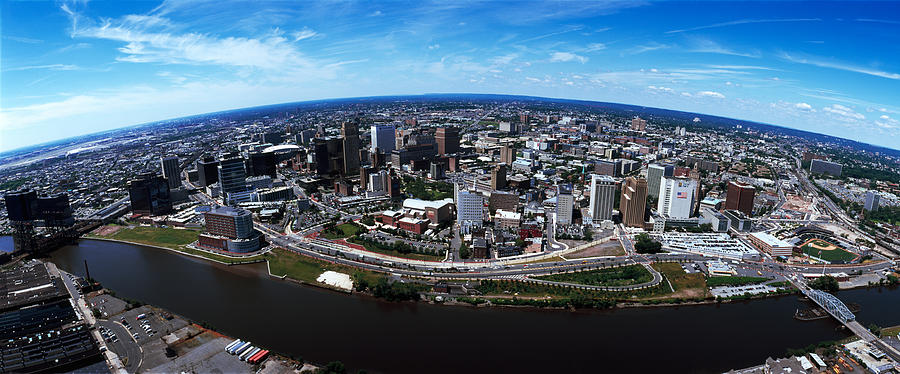 Aerial View Of A Cityscape, Newark Photograph by Panoramic Images