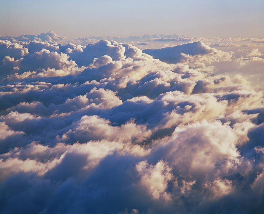 Aerial View Of Cumulus Clouds Photograph by Simon Fraser/science Photo Library