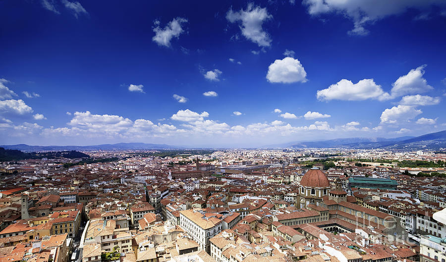 Aerial View Of Milan, Italy Photograph by Evgeny Kuklev - Fine Art America