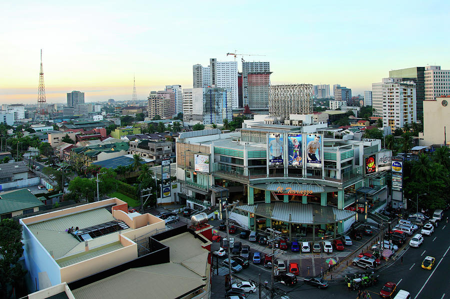 Aerial View Of Modern Manila Photograph by Imagenature, Alexander Belokurov