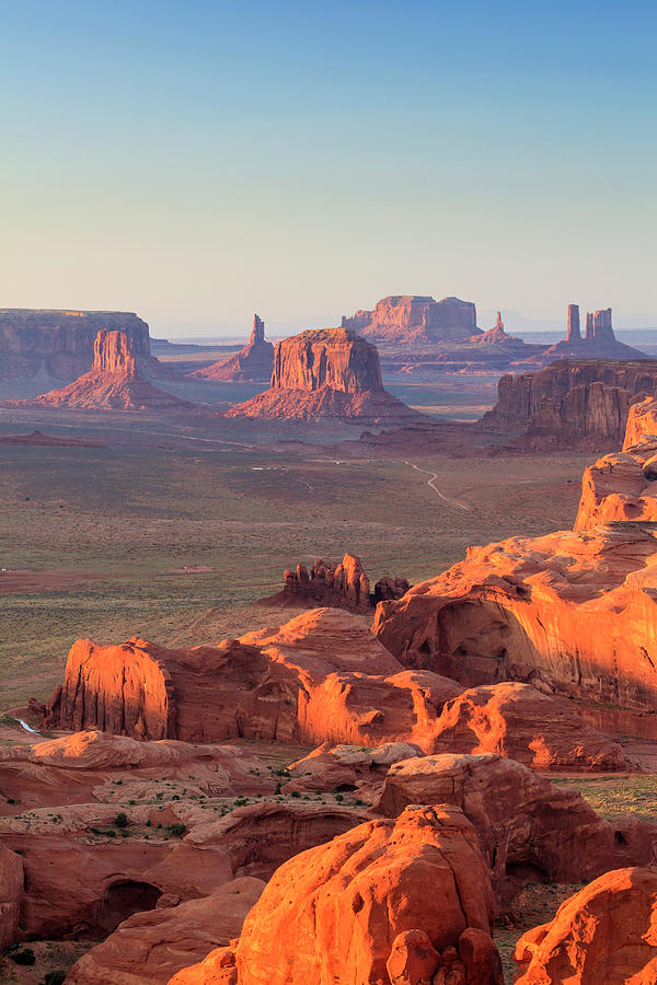 Aerial View Of Monument Valley Photograph by Michele Falzone