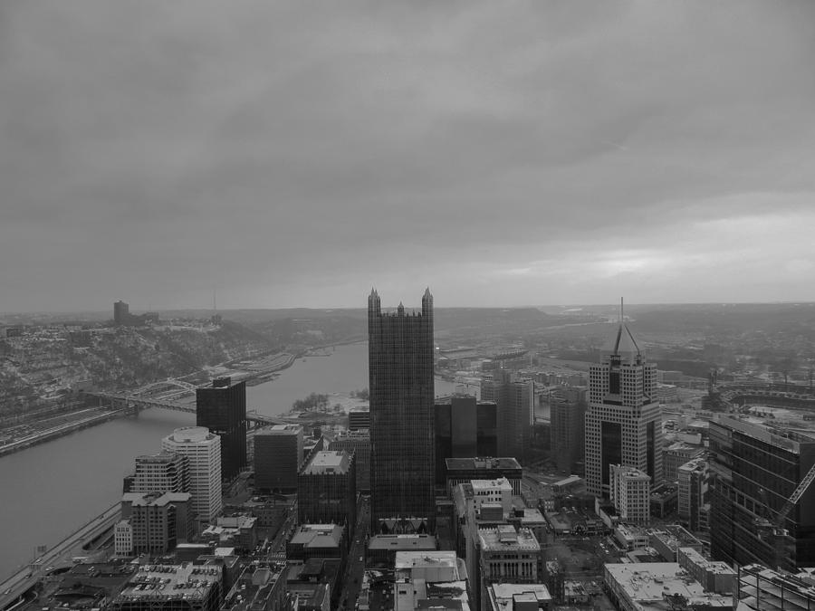 Aerial View Of Pittsburgh Photograph By Cityscape Photography Fine