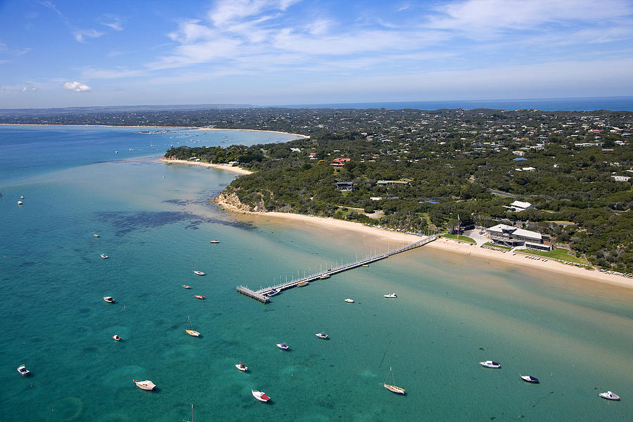 Aerial view of Sorrento, Victoria. Photograph by Peter Harrison