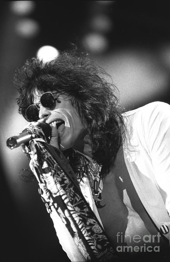 Steven Tyler Photograph - Steven Tyler - Aerosmith #22 by Concert Photos