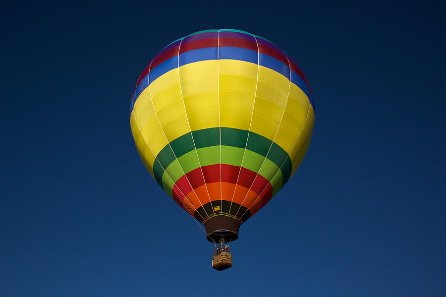 Aerostatic Balloon Photograph - Aerostatic Balloon by Genaro Rojas
