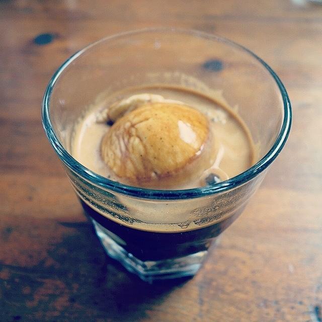 New York City Photograph - Affogato. #foodstagram #nyc by Shane Roberts