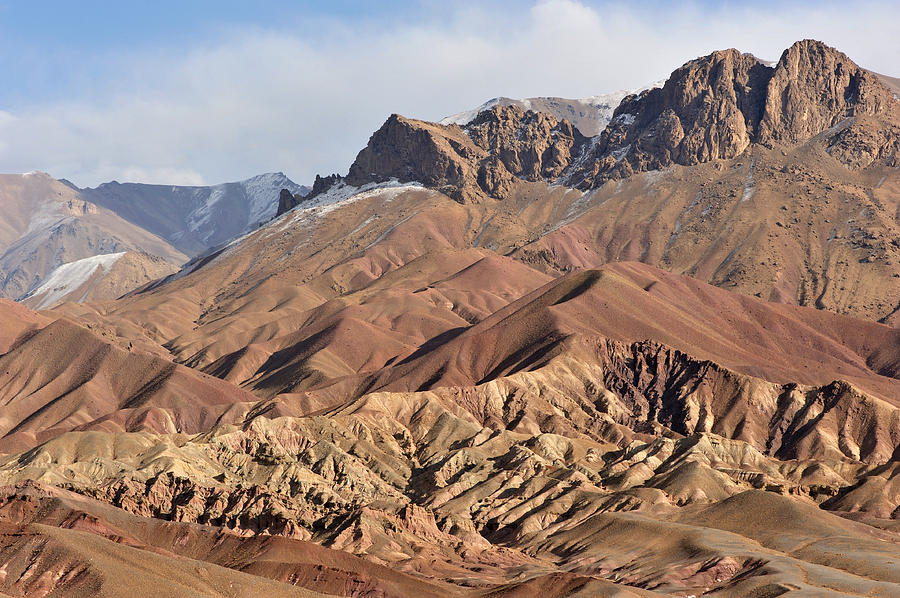 Afghanistan colourful mountains Photograph by Christophe_cerisier