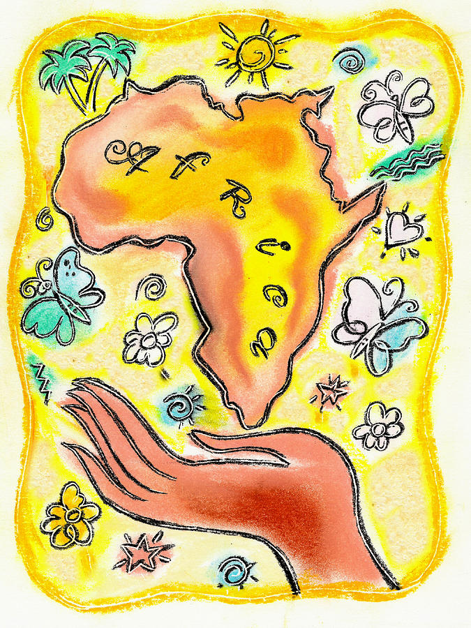 Africa Painting by Leon Zernitsky