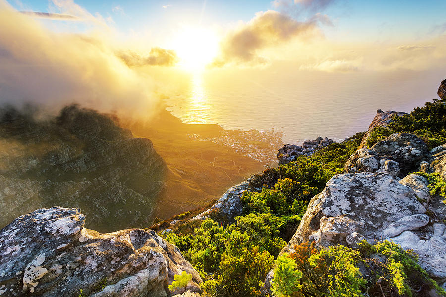Africa, South Africa, Western Cape, Cape Town, Table Mountain Photograph by Westend61