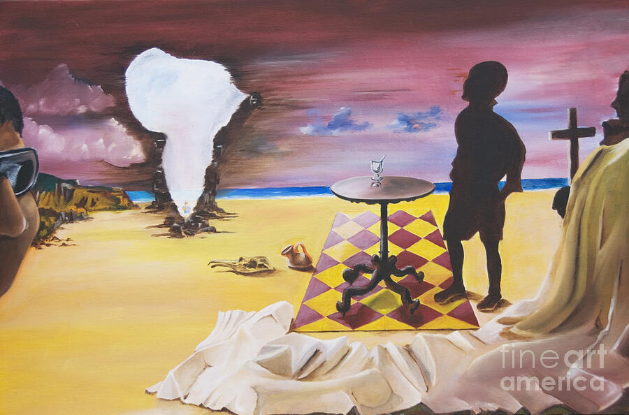 Africa Waits Painting