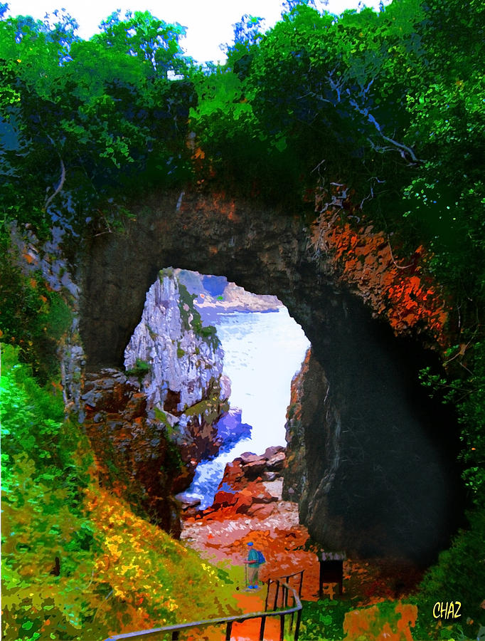 Africa Painting - African Arch by CHAZ Daugherty