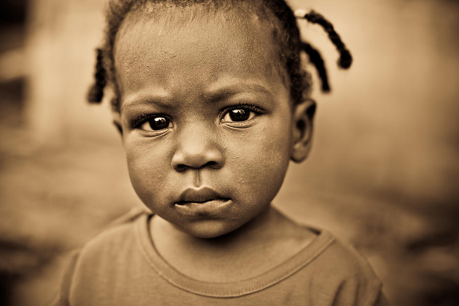 African Baby Girl Photograph by Himarkley