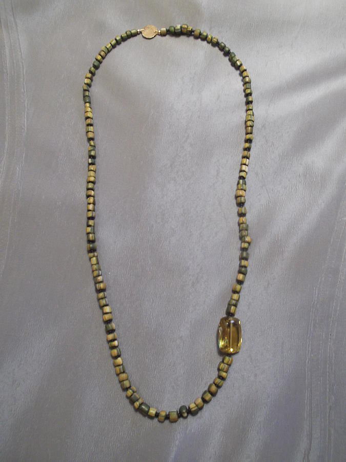 African beads hydro champagne quartz necklace Jewelry by Jan Durand ...