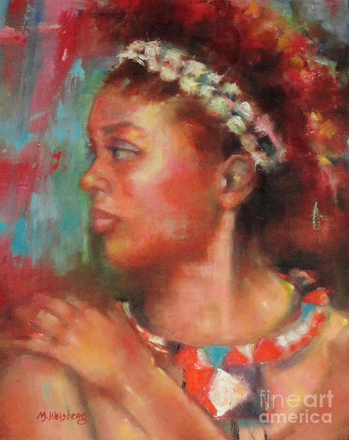 African Princess Painting by Marilyn Weisberg - Fine Art America