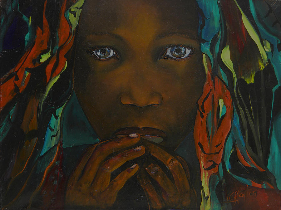 African Queen Painting by Ken Caffey African Queen Painting by Ken Caffey