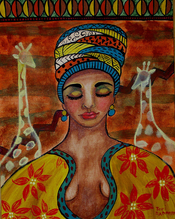 Queen Painting - Seeker of ones Soul by Tori Radford