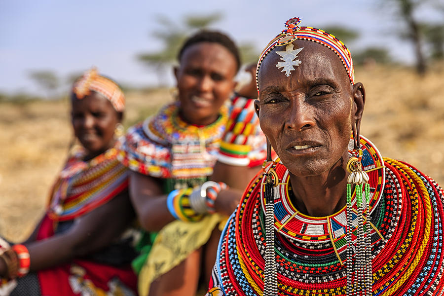 African women from Samburu tribe, Kenya, Africa Photograph by Bartosz Hadyniak