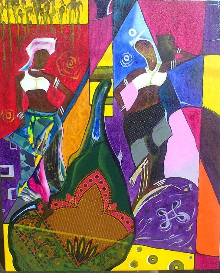 Africanitas Painting by Isidro Sanene - Fine Art America