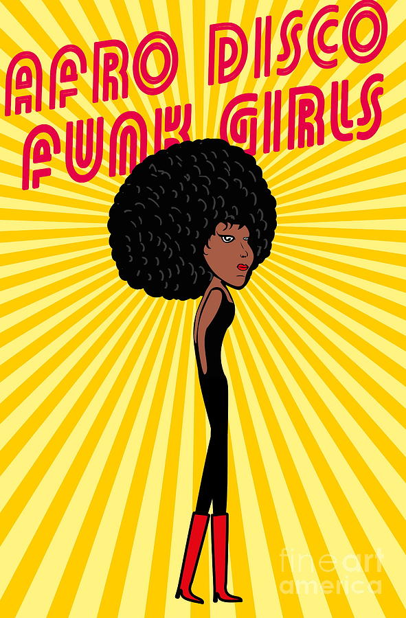 Afro Disco Girls Digital Art by A1vector Afro Disco Girls Digital Art by A1vector