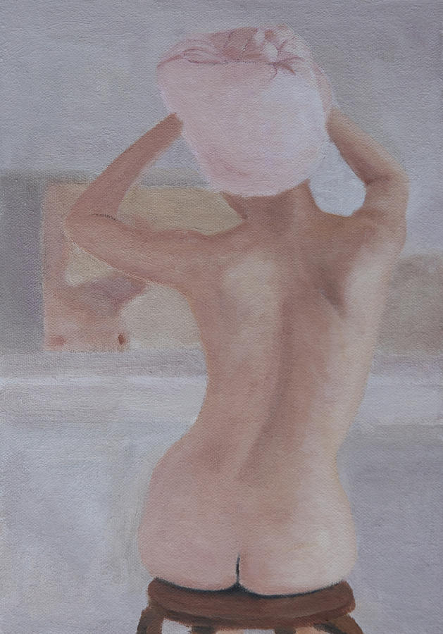 Nude Painting - After Bath by Masami Iida