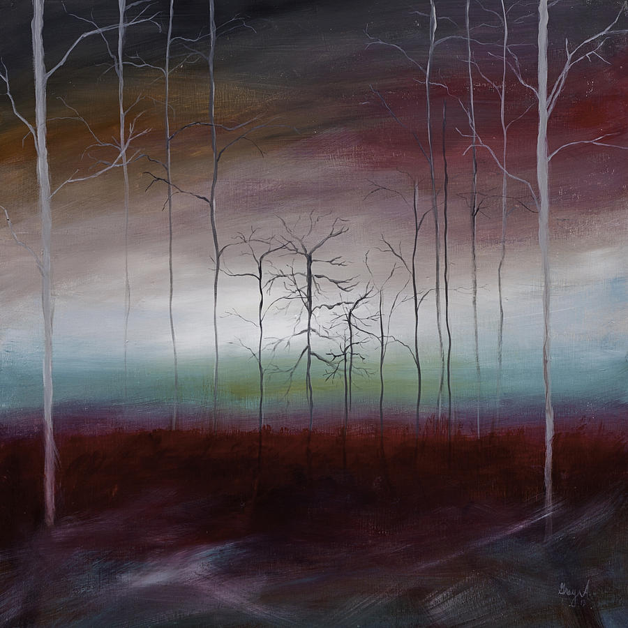 After Fall Painting by Gray  Artus