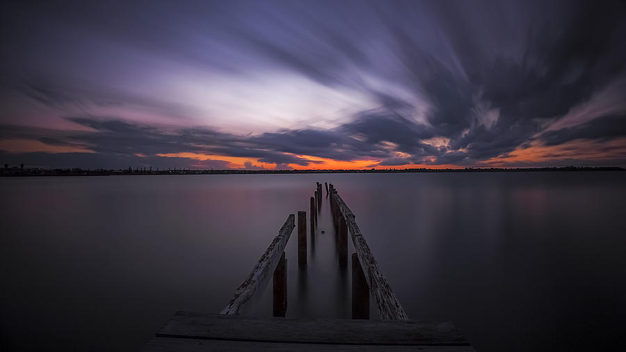 Queensland Photograph - After Glow by Gareth Mcguigan