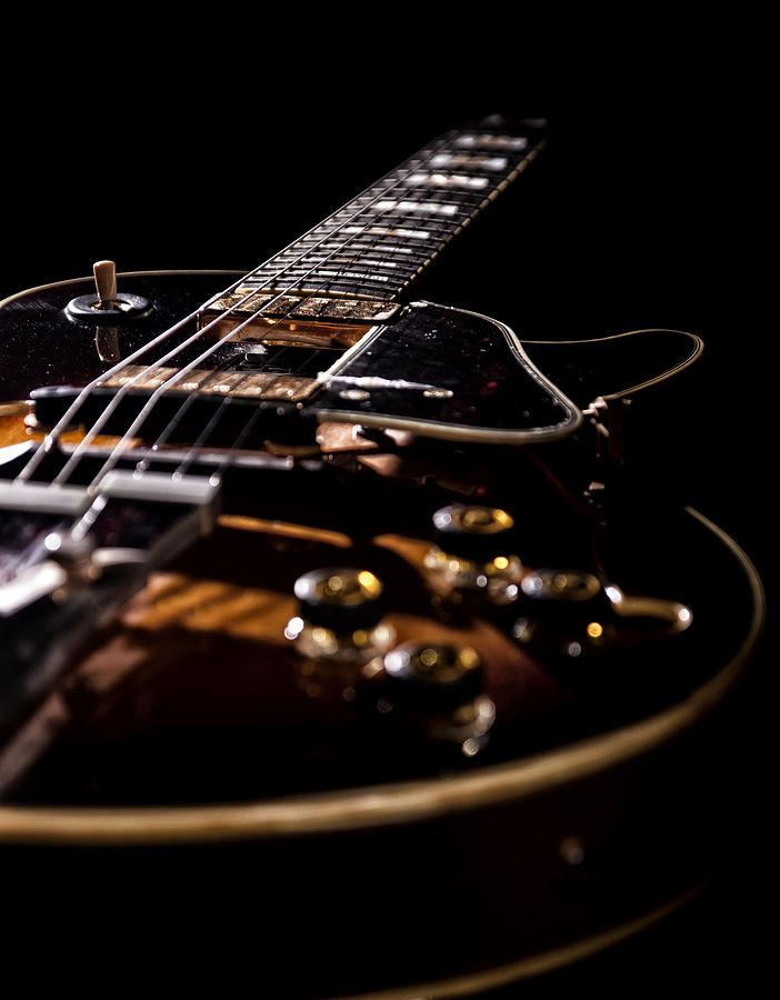 Jazz guitar Photograph by Mike Santis