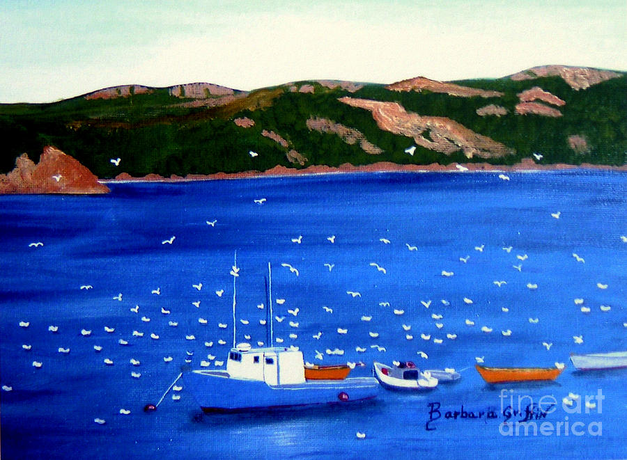 After The Catch Painting - After the Catch by Barbara Griffin After The Catch Painting - After the Catch by Barbara Griffin