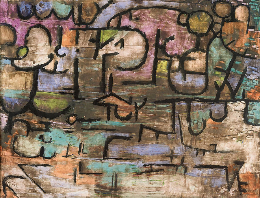 After The Flood  Painting by Paul Klee