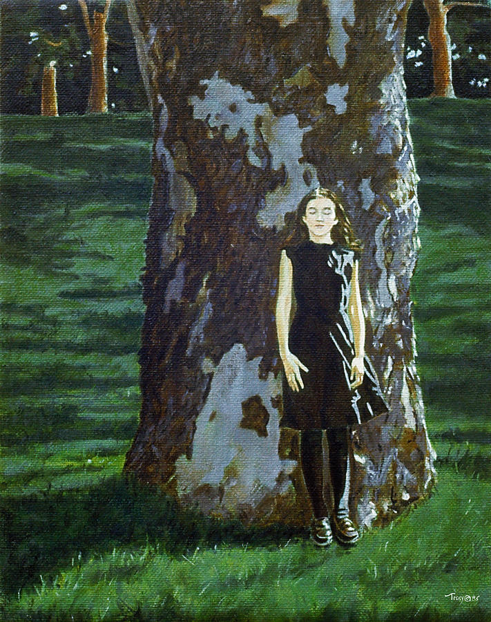 After the Funeral Painting by Robert Tracy