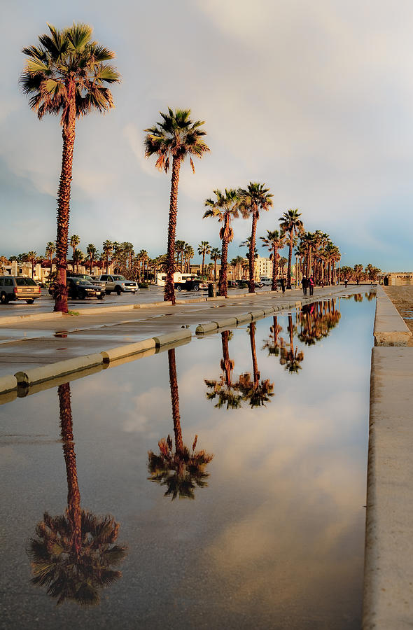 Santa Monica Digital Art - After the rain by Steve Cohen Art Photography