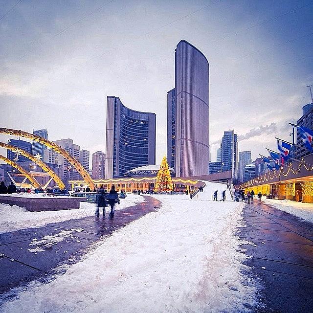 Winter Photograph - After The Snow #toronto #lovetoronto by Bruce Wang