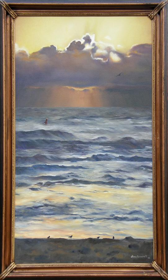 After the Storm FRAMED Painting by Lori Brackett