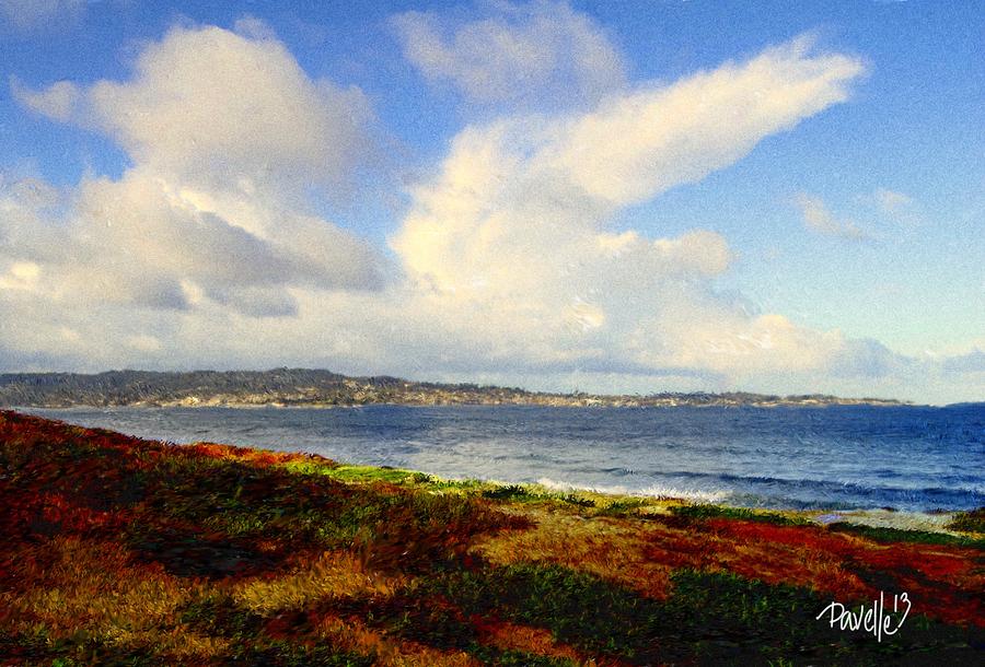 After the Storm - Monterey Bay Digital Art by Jim Pavelle