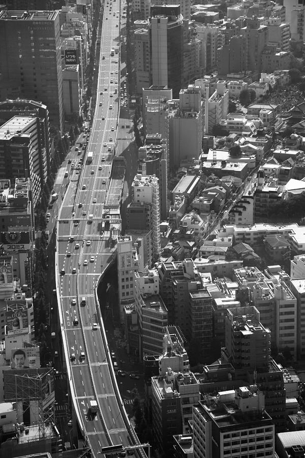 Afternoon Above Tokyo Photograph by Brad Brizek