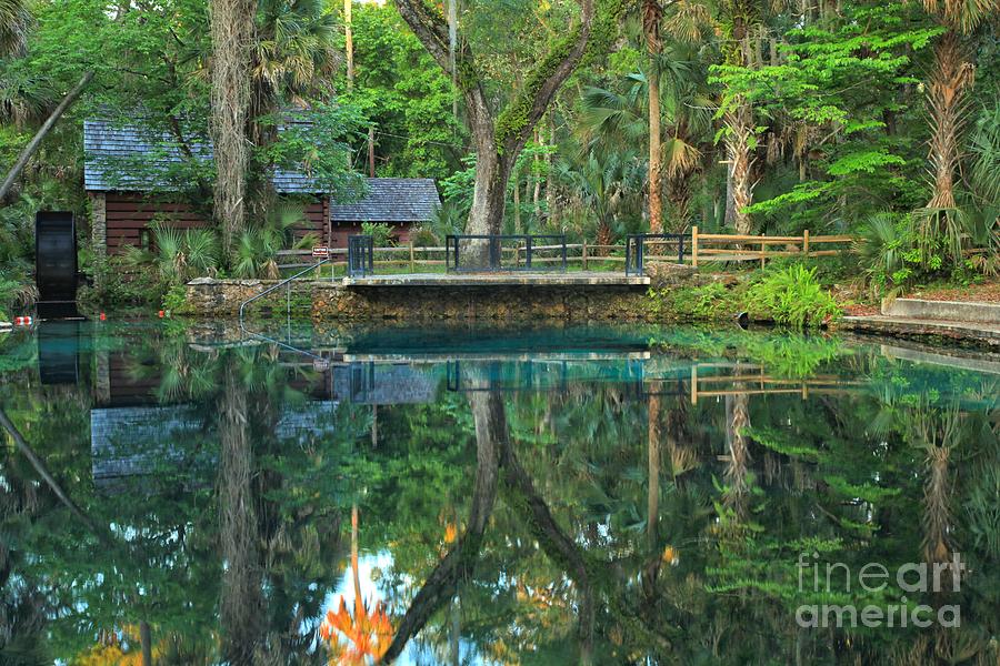 Afternoon At Juniper Springs Mill House Photograph by Adam Jewell
