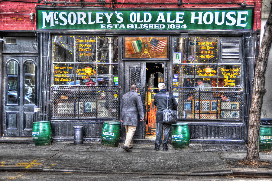 Mcsorley's Old Ale House Photograph - Afternoon At Mcsorleys by Randy Aveille Mcsorley's Old Ale House Photograph - Afternoon At Mcsorleys by Randy Aveille
