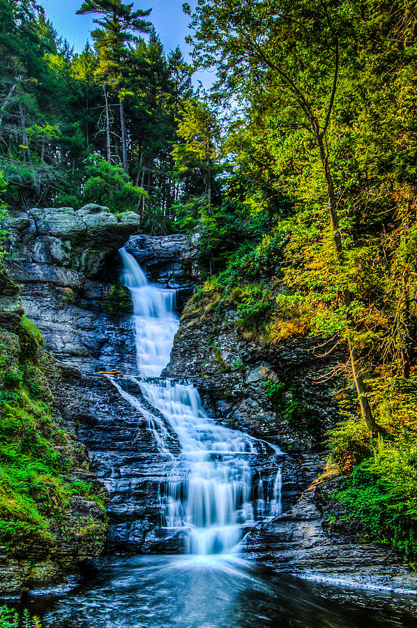 Mountain Photograph - Afternoon at the Falls by Dave Hahn