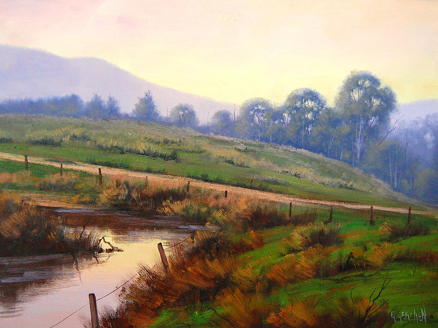 Nature Painting - Afternoon Glow by Graham Gercken