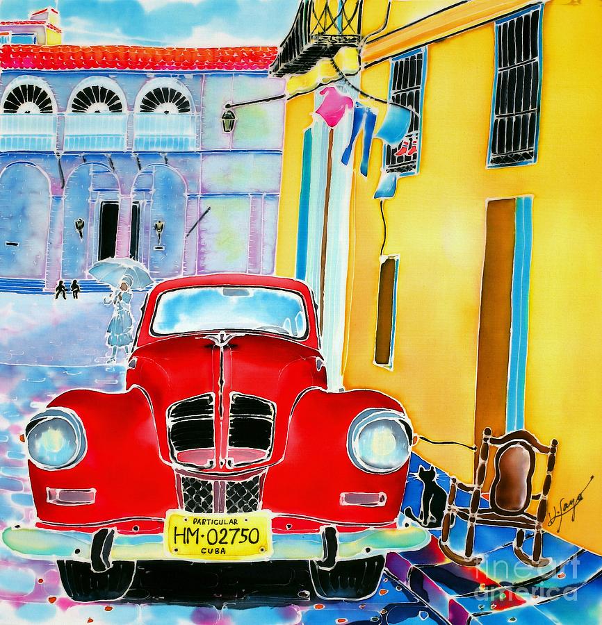 Afternoon in Havana Painting by Hisayo OHTA