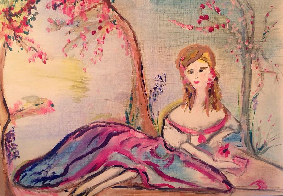 Afternoon Rest Painting by Judith Desrosiers