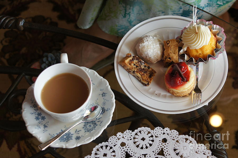 Coffee Photograph - Afternoon Tea by Megan Cohen