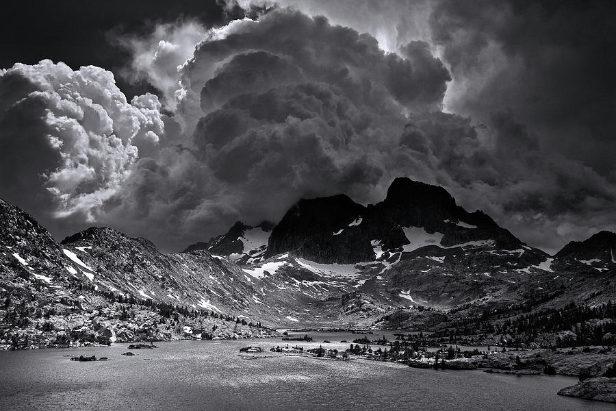 Landscape Photograph - Afternoon Thunderstorm, Garnet Lake by Peter Essick
