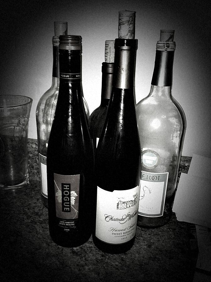 Wine Photograph - AfterParty.  by Tori Reid