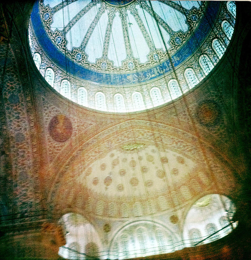 Aga Photograph - Aga Sofia Istanbul Blue by Doveen Schecter